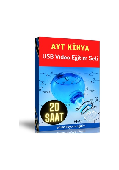 Ayt Kimya Görüntülü Eğitim Seti 20 Saat Özel Anlatım
