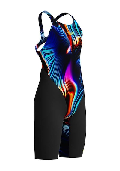 Speedo Fastskin Endurance+ Kız Çocuk Yarış Mayosu Siyah