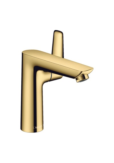 Hansgrohe Talis E Tek Kollu Lavabo Bataryası Parlak Altın - Optik 150 Kumandalı
