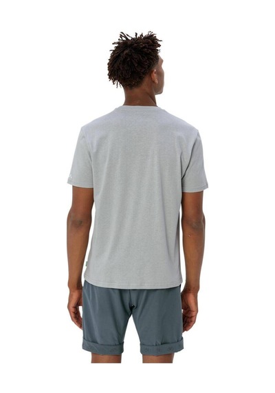 Vaude Cyclist V Bisiklet Yaka Erkek T-shirt 42125 Pigeon Grey