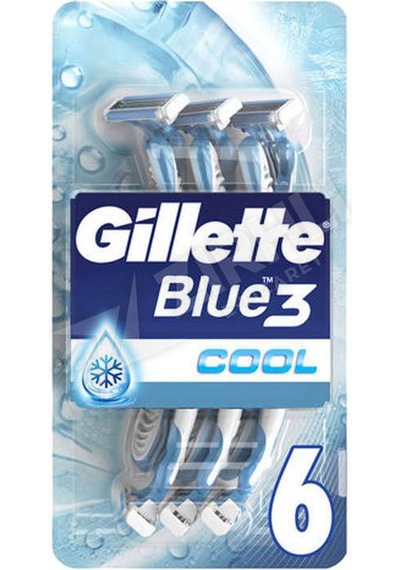 3 Adet Gillette Blue3 Cool Kullan At Tıraş Bıçağı 6'lı