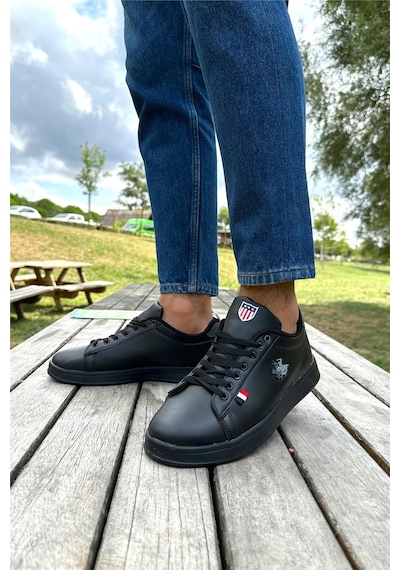 Erkek Sneakers Günlük Spor Ayakkabı Siyah-sıyah Siyah