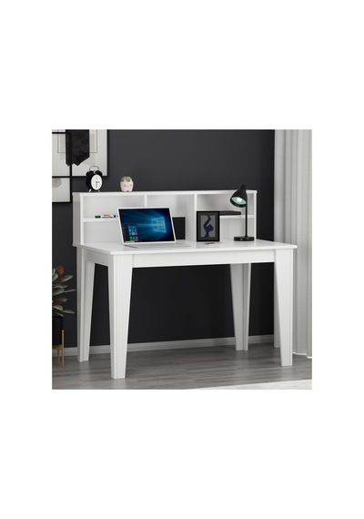 Liora Plus Beyaz Çalışma Masası