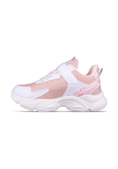 M.P Büyük Kız Çocuk Cırtlı Somon Sneaker Somon
