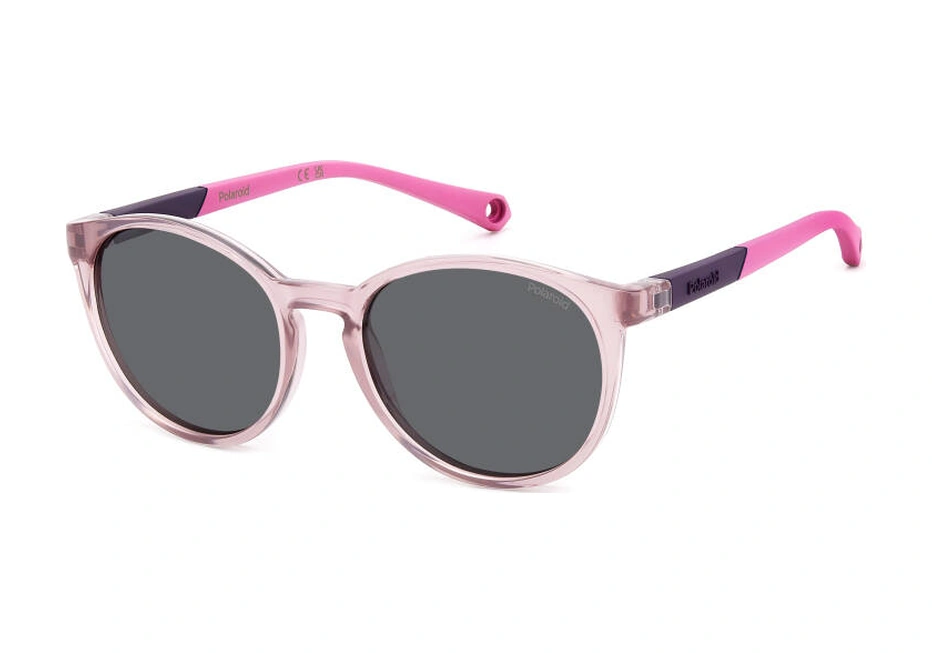 Polaroıd Kıds Pld 8059/s - 35j45m9 - 45 Grey Çocuk Güneş Gözlüğü 4-6 716736997964 Pembe