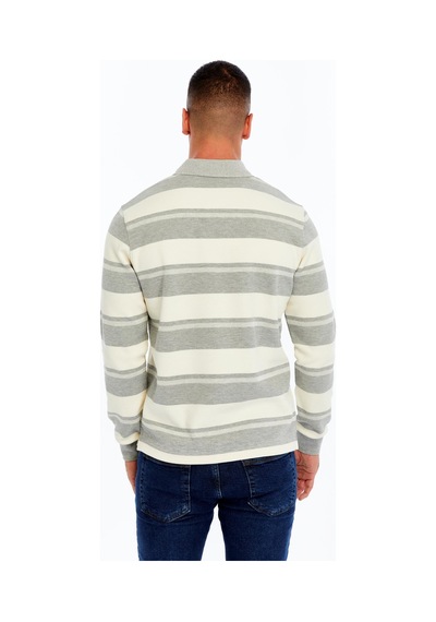 Ar-ma Erkek Ribanalı Regular Fit Çizgili Polo Yaka Sweatshirt %95 Pamuk %5 Elastane Ringel Pike K30554953002 Gri-g10 Gri Ar-ma Erkek Ribanalı Regular Fit Çizgili Polo Yaka Sweatshirt %95 Pamuk %5 Elastane Ringel Pike K30554953002 Gri-g10 Gri