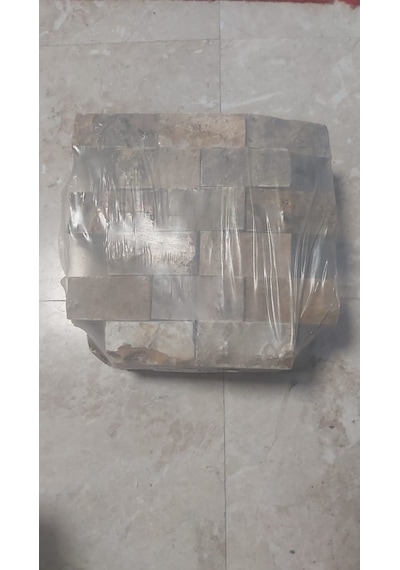 Delta Stone Collections Gri Traverten Patlatma Taş 4.8 x 10 CM