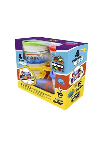 Nova Color Nc-4155 Oyun Hamuru Maxi 4 Lü
