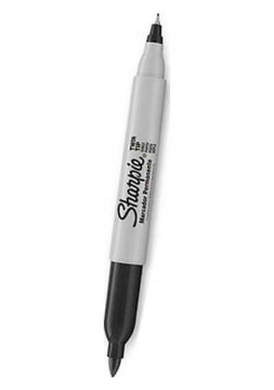 Sharpie Twin Çift Uçlu Permanent Markör. Siyah S0811100