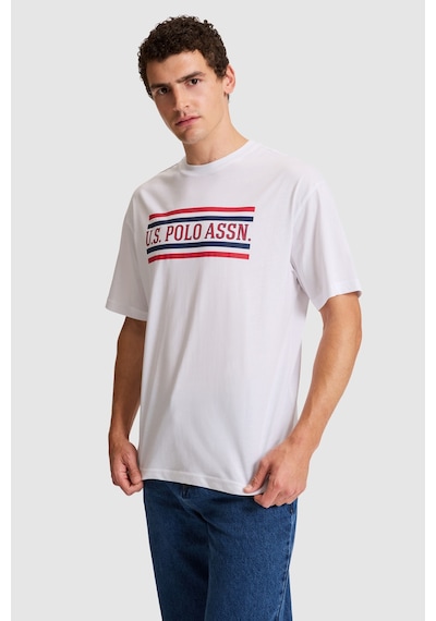 U.S. Polo Assn. U.s. Polo Assn. Erkek Beyaz Tişört 50327191-vr013
