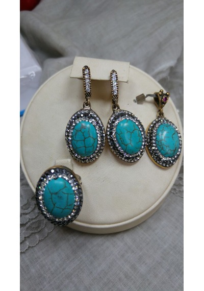 Otantik Gümüş 3 Lü Set Bronz