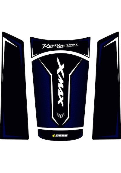 Yamaha Xmax Uyumlu Deeb Iron Tank Pad - Lacivert