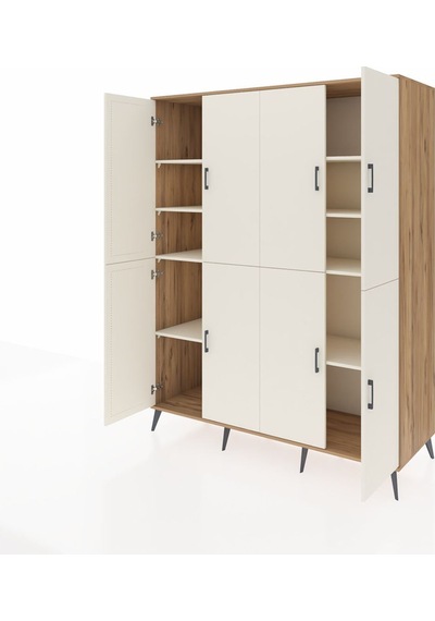 Kronos Gardrop 8 Raflı 8 Kapaklı 176x59x221 Çam-aytaşı Aytaşı Kronos Gardrop 8 Raflı 8 Kapaklı 176x59x221 Çam-aytaşı Aytaşı