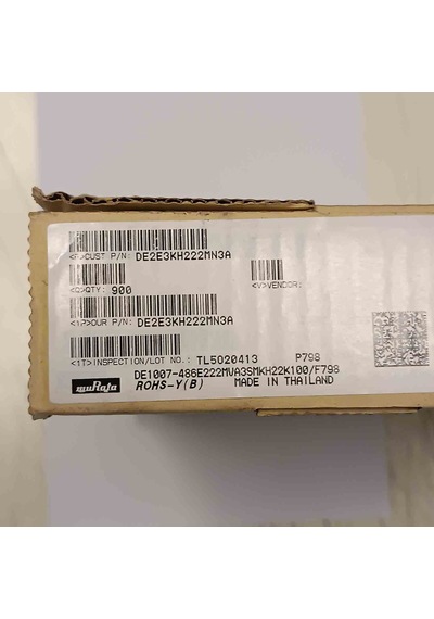 De2e3kh222mn3a 2.2nf 250vac 7.5mm Seramik Kondansatör 100 Adet