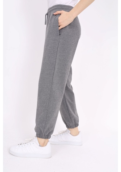 Toontoy Kız Çocuk Baskılı Beli Paçası Lastikli Cepli Basic Jogger Eşofman Altı 2 İplik Antrasit Toontoy Kız Çocuk Baskılı Beli Paçası Lastikli Cepli Basic Jogger Eşofman Altı 2 İplik Antrasit