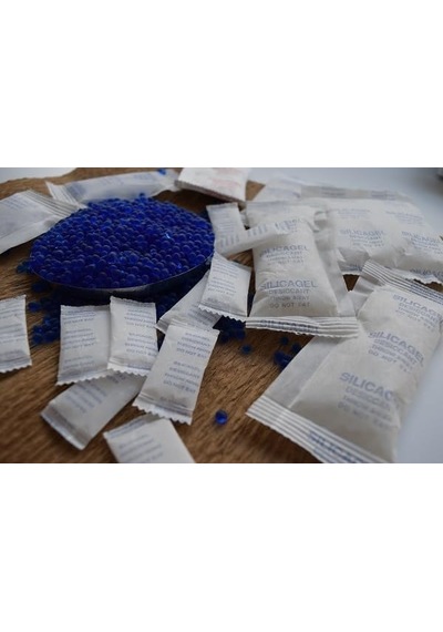 Denikapack 100 Adet - Silikajel, 10 Gram 100 Adet, Nem Alıcı Rutubet Giderici Küf Önleyici Silika Jel
