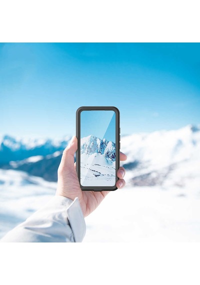Zore Galaxy S22 Plus Uyumlu Ogaa 1-1 Su Geçirmez Uyumlu Ogaa-siyah