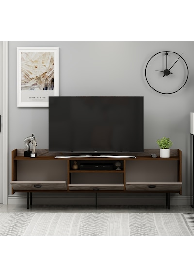 T0015 Lidya Kapaklı, Açık Raflı Tv Sehpası - Gordion Mermer/ceviz Gordion Mermer/ceviz T0015 Lidya Kapaklı, Açık Raflı Tv Sehpası - Gordion Mermer/ceviz Gordion Mermer/ceviz