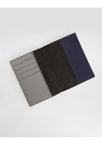 Dolce & Gabbana Dauphine Colored Passport Holder Siyah