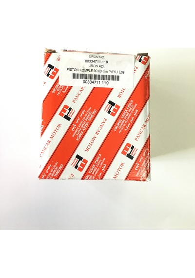 Pancar Motor E89 9.5/11.5 hp Piston Segman/sekman Komple Std Yaylı