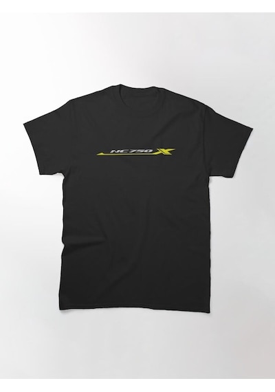 Honda Nc750x Neon Sarı Baskılı Tshirt Modeli