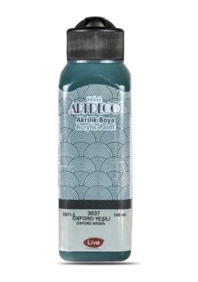 Artdeco Akrilik Boya 140 Ml Oxford Yeşili 3637 Çok Renkli