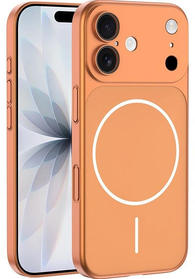 Apple Uyumlu iPhone 16 Kılıf Zore M-safe Şarj Özellikli Kamera Korumalı Spark Kapak