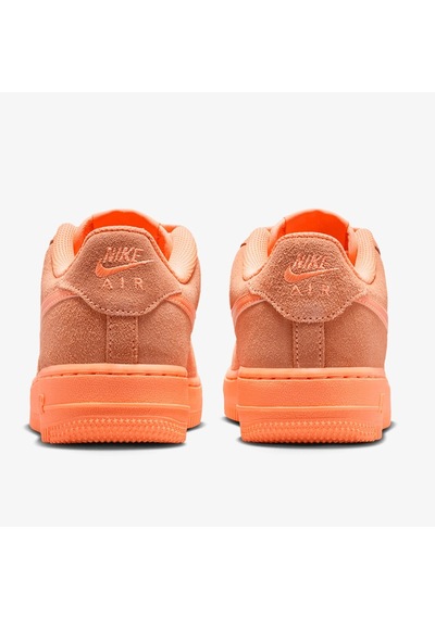 Nike Air Force 1 Af1 Leather Sneaker Orange Hakiki Deri Günlük Spor Ayakkabı Turuncu