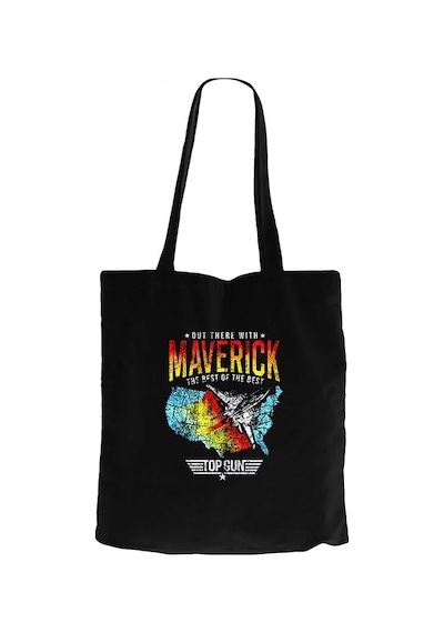 Top Gun Maverick The Best Siyah Kanvas Bez Çanta Siyah