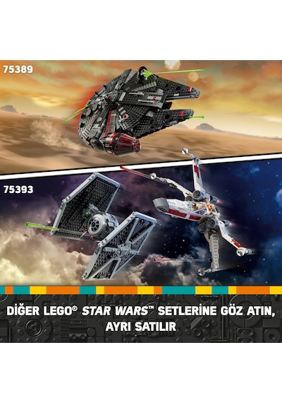 LEGO® Star Wars™ Jedi Bob’un Starfighter’ı 75388 -8 Yaş ve Üzeri Star Wars Sevenler İçin İnşa Edilebilen Oyuncak Starship Yapım Seti(305P) LEGO® Star Wars™ Jedi Bob’un Starfighter’ı 75388 -8 Yaş ve Üzeri Star Wars Sevenler İçin İnşa Edilebilen Oyuncak Starship Yapım Seti(305P)