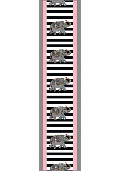 Pembe Kaymaz Taban Filli Kesme Rulo Özel Ölçülü Yolluk Ar575n11