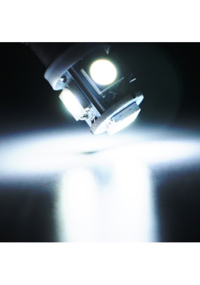 Led Ampul Dipsiz T10-5smd Beyaz 2'li Set 24v
