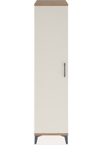 Hyperion Dolap 2 Raflı Tek Kapaklı Tek Askılı 44x44x182 Çam-a... Çam