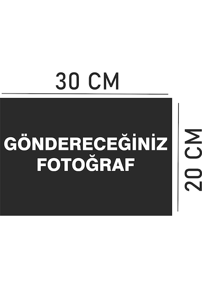 Kişiye Özel Dijital Fotoğraf Poster Sticker Folyo Baskı 20x30 Cm