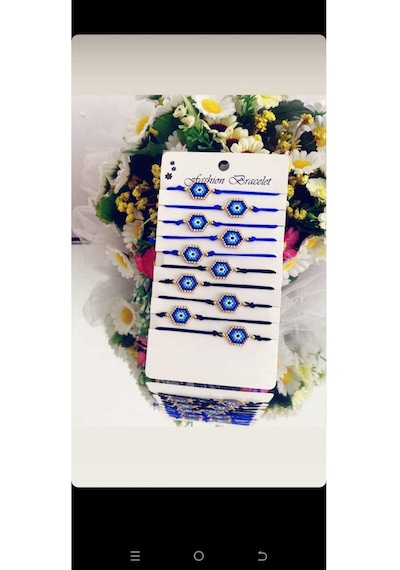 Şehrazat Handmade Miyuki Bileklik Mykblk1 Çok Renkli
