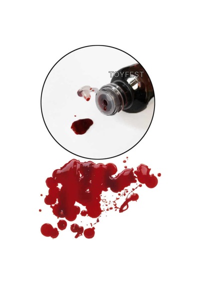 Parti & Tiyatro Kanı - Halloween Cadılar Bayramı 50 Gr. Yapay Vampir Dracula Yapay Kan Boya - 2 Adet