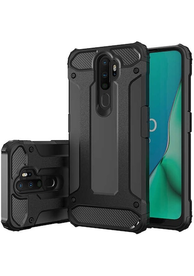 Noktaks - Oppo Uyumlu Oppo A5 2020 - Kılıf Çift Katman Zırh Tank Crash Military Kapak - Kırmızı T10701 Kirmizi Noktaks - Oppo Uyumlu Oppo A5 2020 - Kılıf Çift Katman Zırh Tank Crash Military Kapak - Kırmızı T10701 Kirmizi