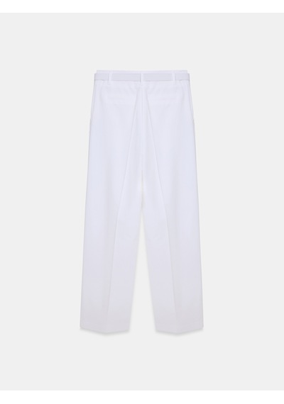 DİLVİN 72715 Kemerli Pileli Pantolon-açık Taş