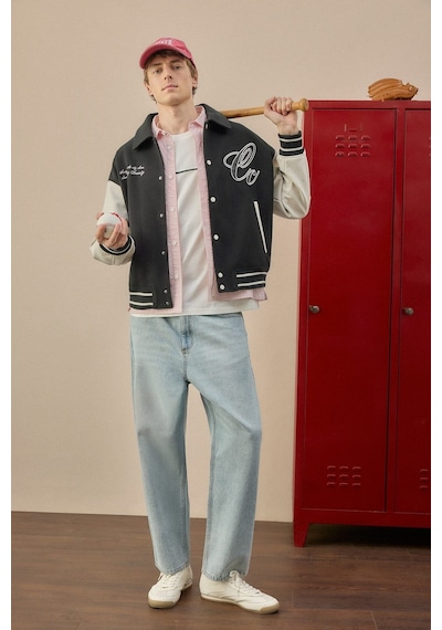 Defacto %100 Pamuk Baggy Fit Jean Pantolon H2969ax26aunm39 Mavi-nm39