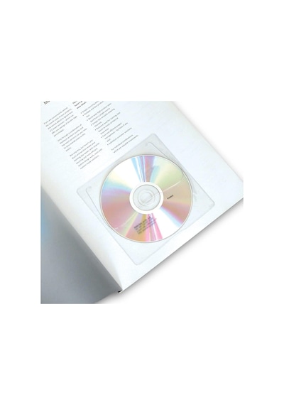 Aso Cd Dvd Zarfı Arkası Tam Yapışkanlı 13x13 Cm Plastik Şeffaf 100 Adet