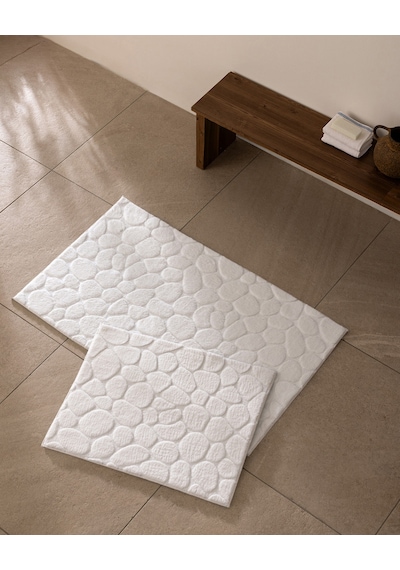 Madame Coco Lumielle 2'li Banyo Paspası - Ekru 8684427345207 Çok Renkli