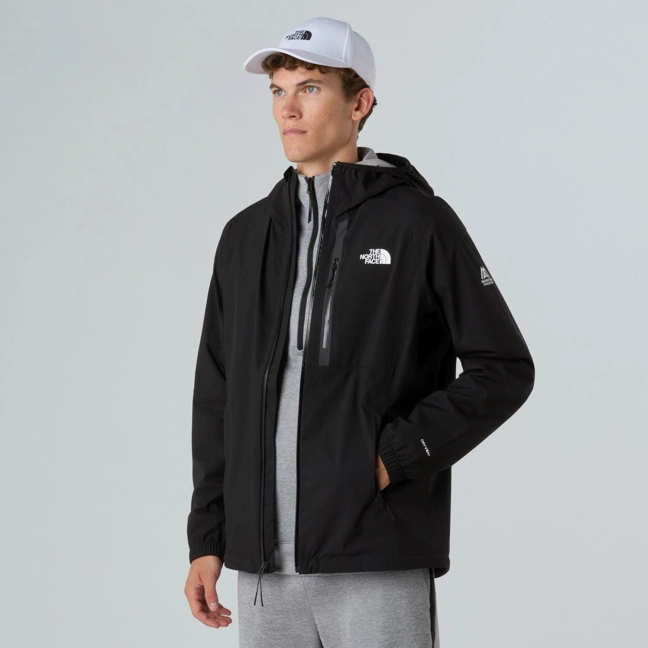 The North Face M Mountaın Athletıcs Raınlıt Hooded Jack Erkek Kaban Nf0a8dy2jk31 Nf0a8dy2jk31 Siy Siyah