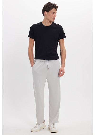 Tudors Erkek Taş Baggy Fit Rahat Kesim Modal Kumaş Soft Doku Beli Bağcıklı Yan Cepli Eşofman Altı-46295