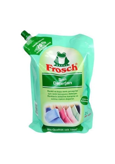 Frosch Renkliler için Sıvı Çamaşır Deterjanı 1800 ML