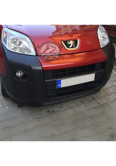 Peugeot Bipper 2008-2016 Uyumlu H Lip Esnek Ön Lip 2 Parça Karlık Ön Ek Tampon Altı Dill