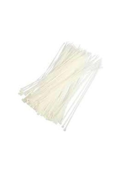 Plastik Çırt Kelepçe 100 Parça Beyaz 3.6x200mm. 5705 Diğer