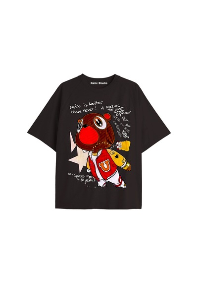 Kalic Studio Kanye West - T-shirt Siyahget93