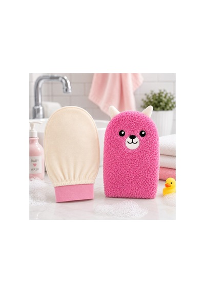 Banyo Duş Kesesi ve Duş Lifi Baby Banyo Keyfi 2li Set