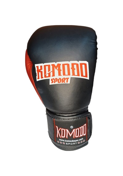 Komodo Sport Boks Eldiveni/kıck Boks Eldiveni/muay Thai Eldiveni Siyah
