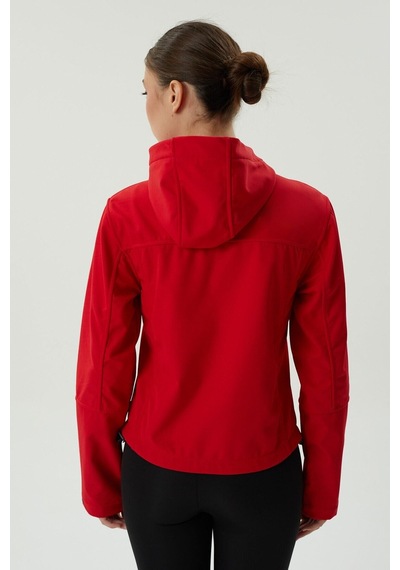 Kadın Softshell Mont 2421192 Kırmızı